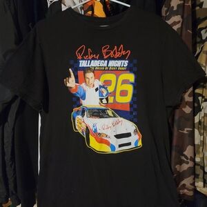 Hybrid Apparel Black Graphic Tee